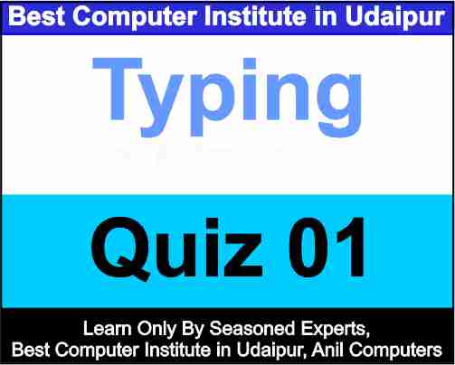 Typing Quiz 1