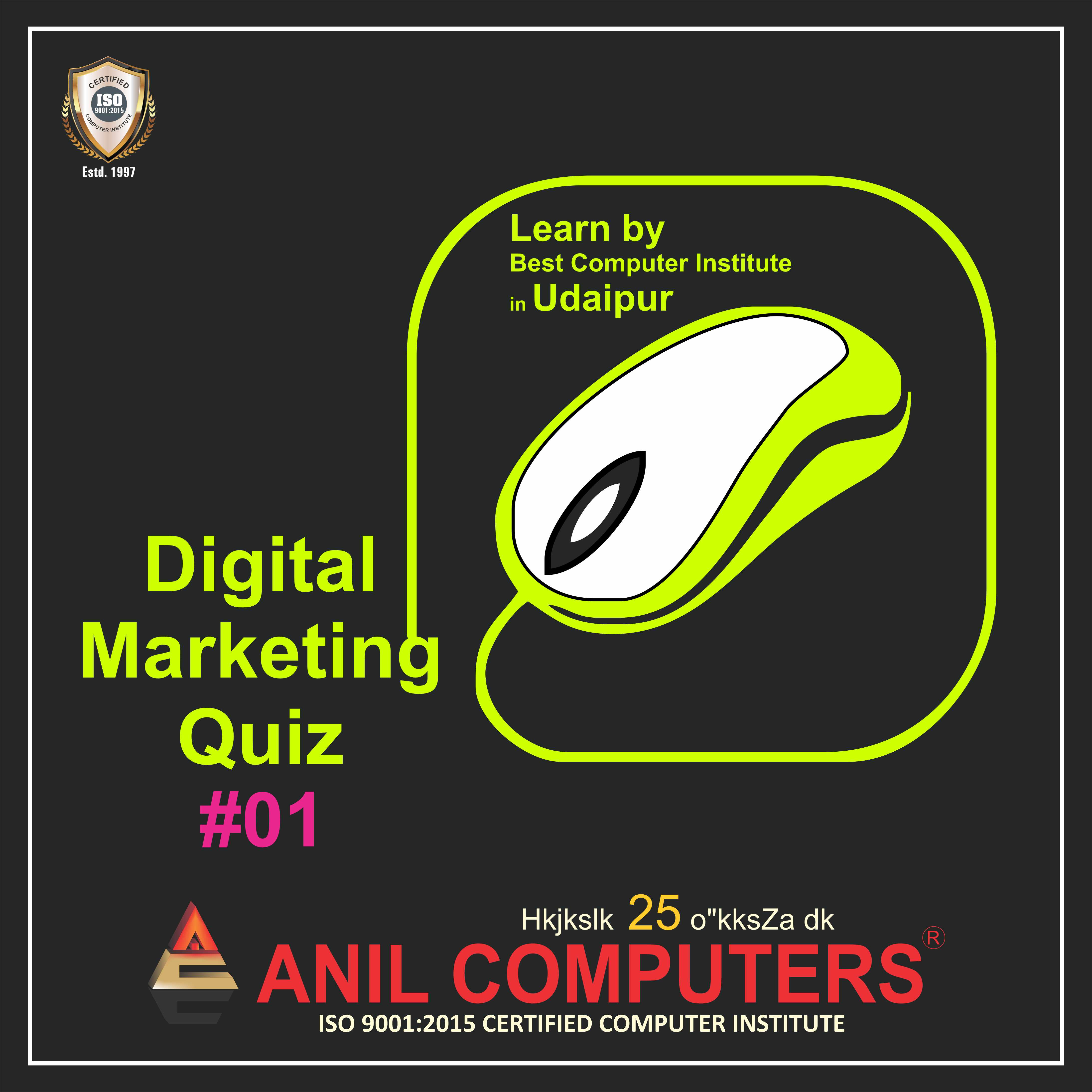 Digital Marketing Exam Quiz 1