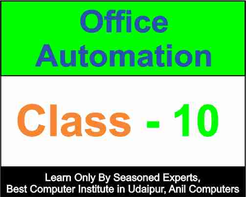 MS Office Class 10