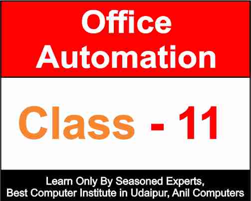 MS Office Class 11