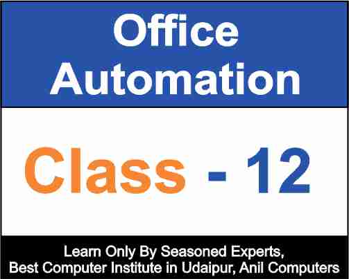 MS Office Class 12