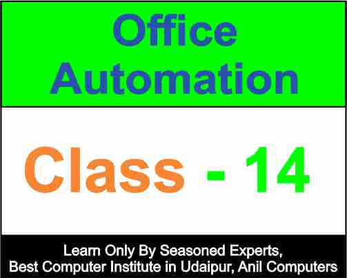 MS Office Class 14