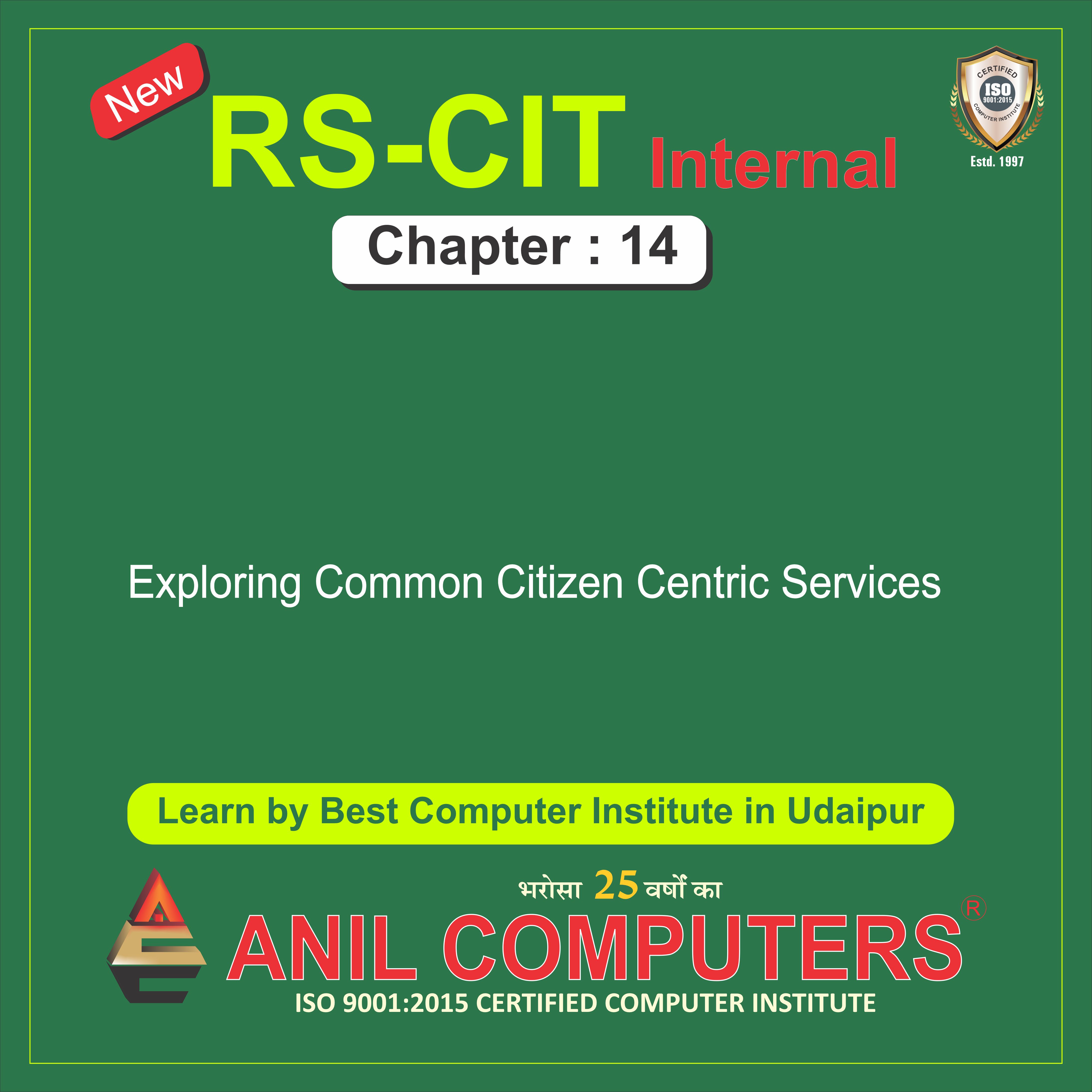 Chapter 14 Exploring Common Citizen Centric Services New