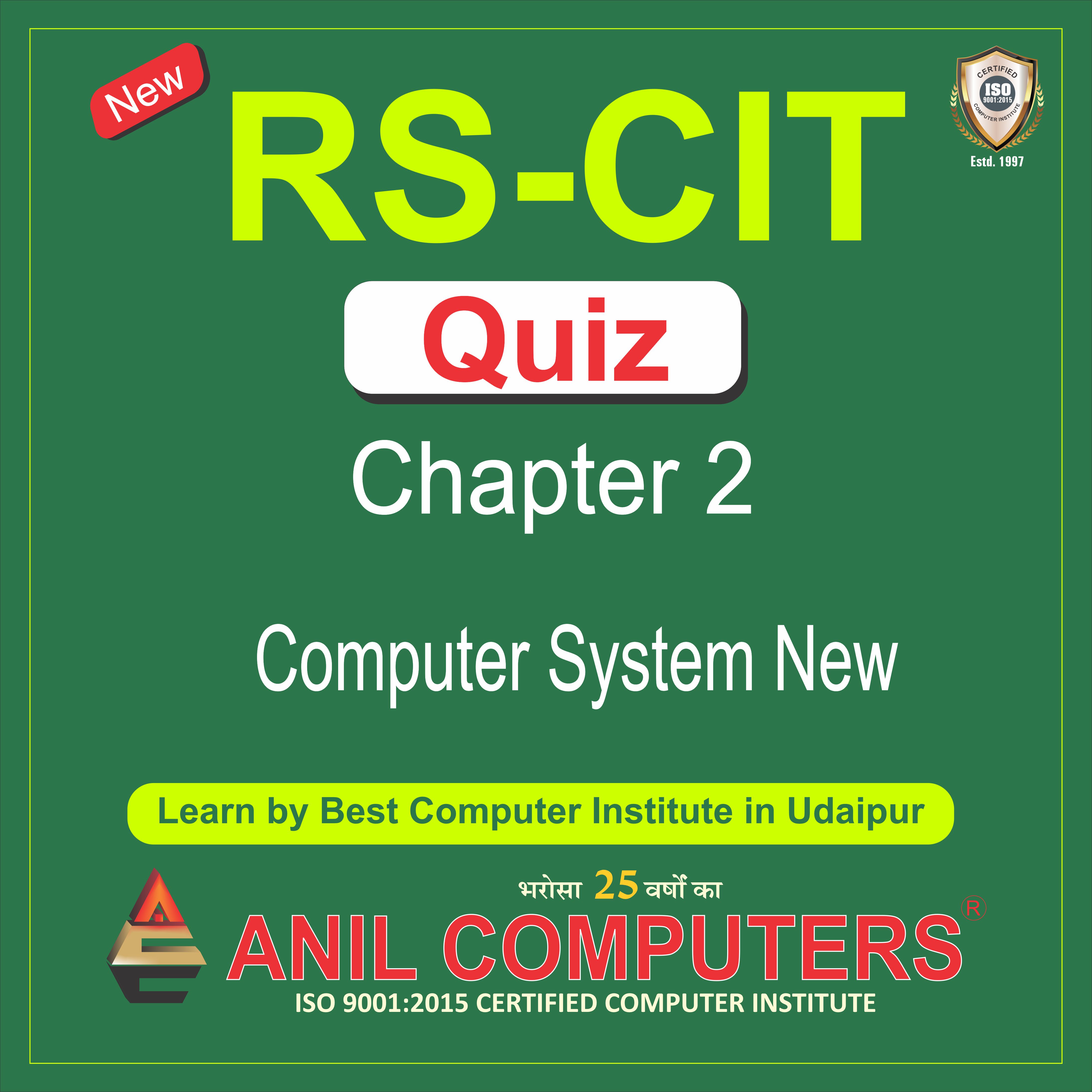 New Syllabus Computer System Quiz 2