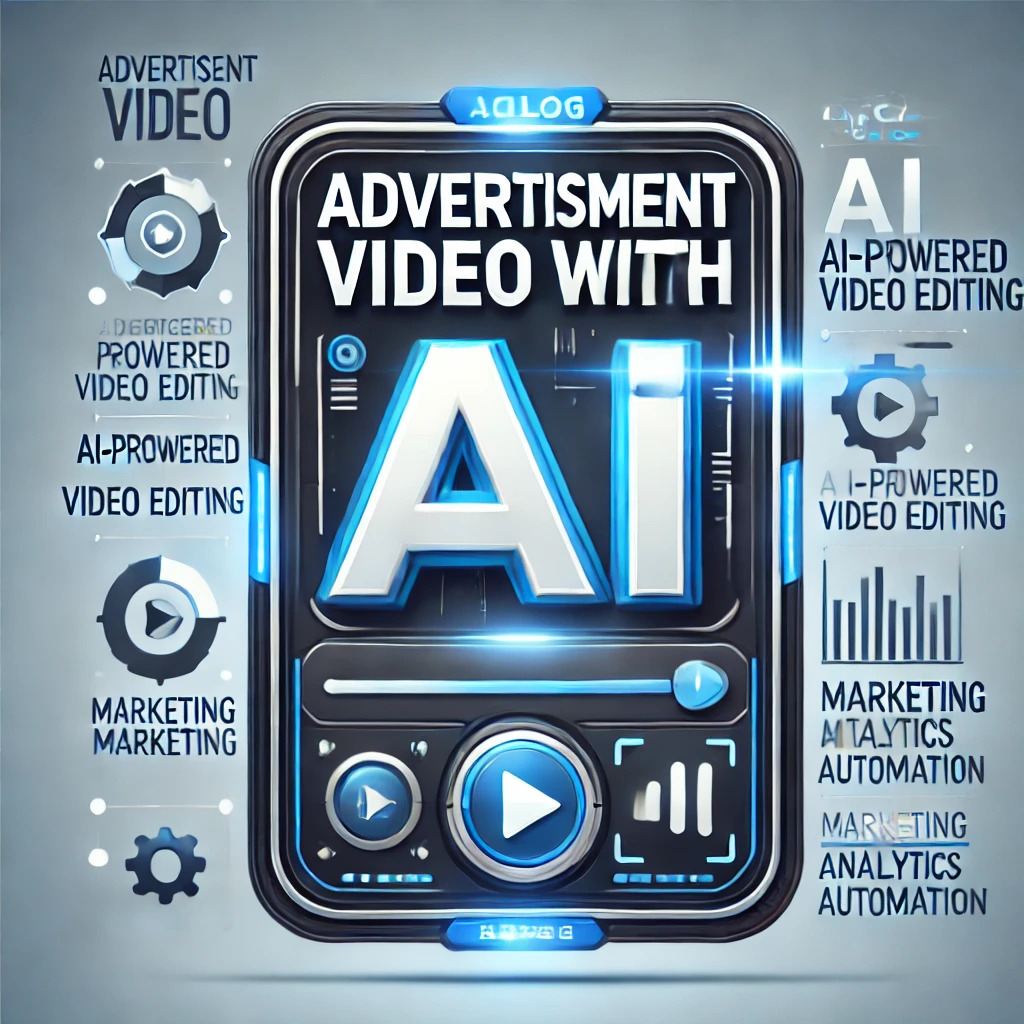 Advertisement video with AI