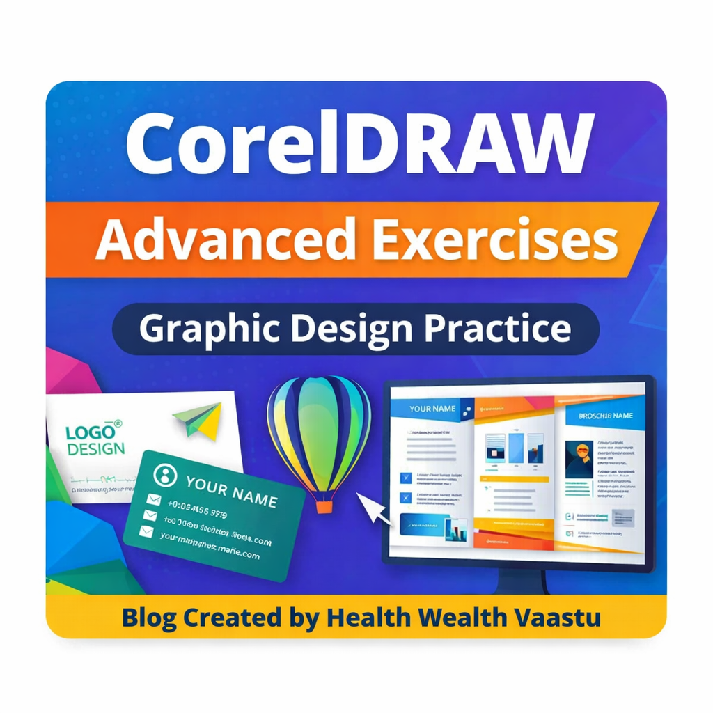 CorelDRAW Advanced Exercises for Students