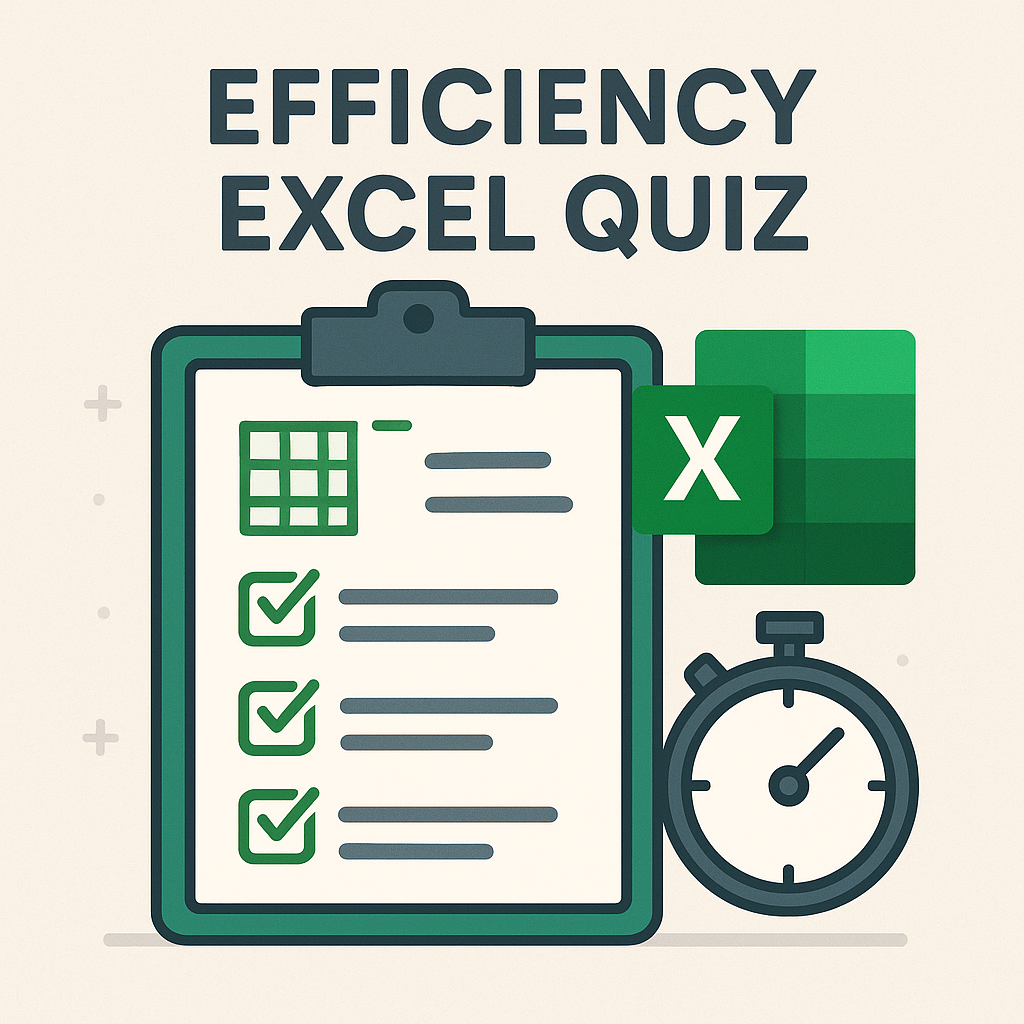 efficiency excel quiz 16