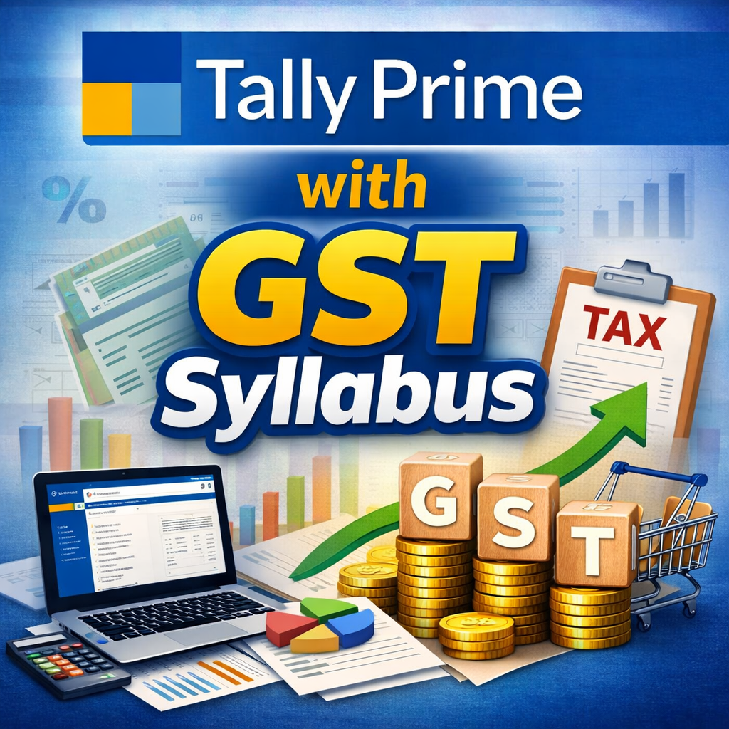 Industrial Advance Tally Prime with GST Syllabus