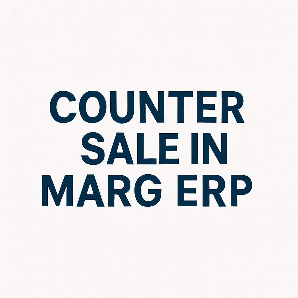 Counter sale