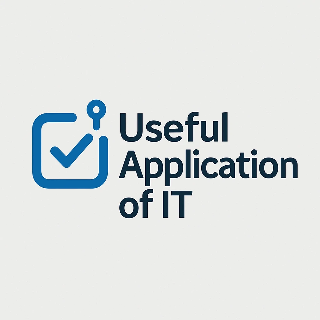 Useful Application Of IT : 13