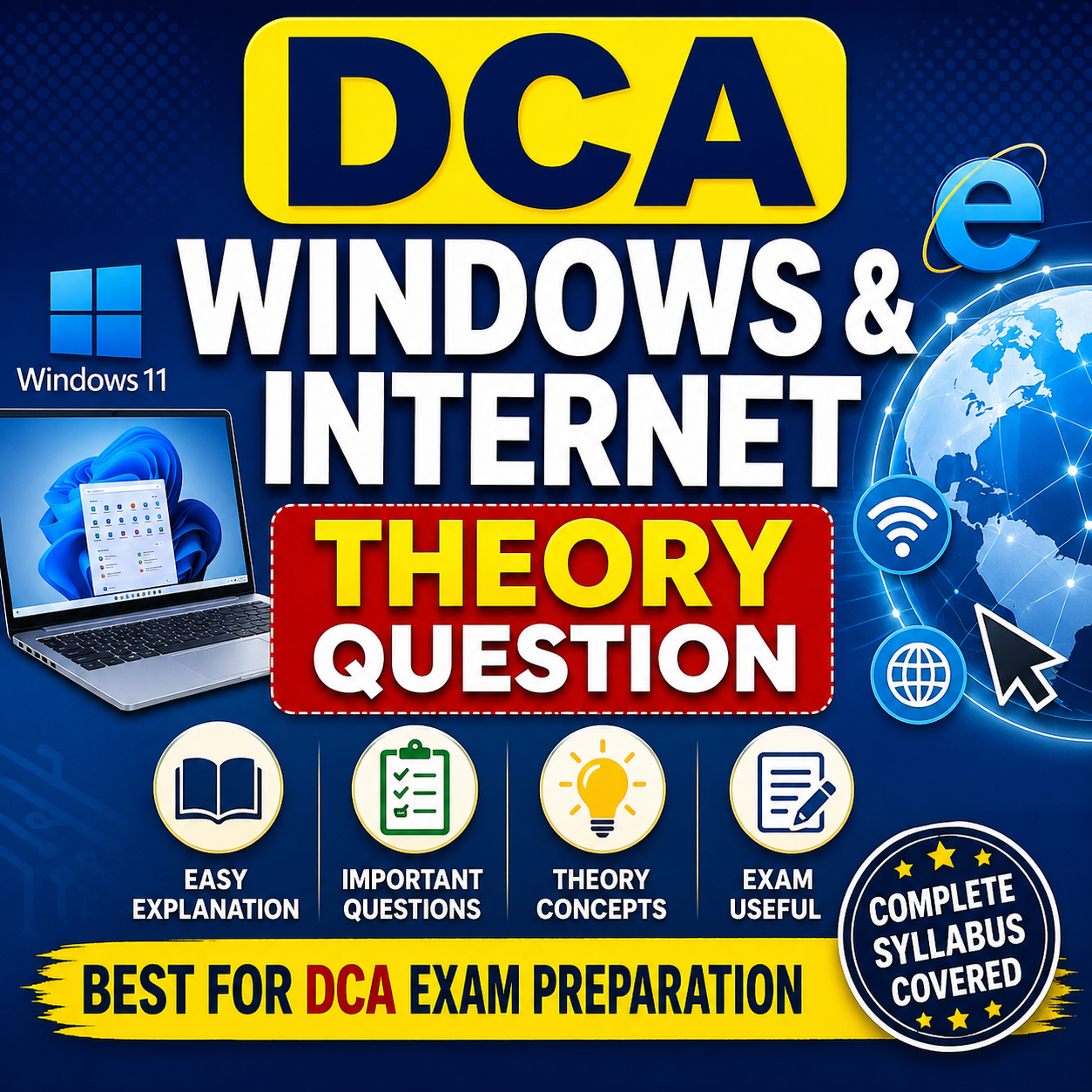 DCA Windows & Internet Theory Question